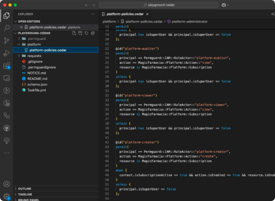 Create a Permguard Zero Trust Zone, set up its ledger, and start coding your policies