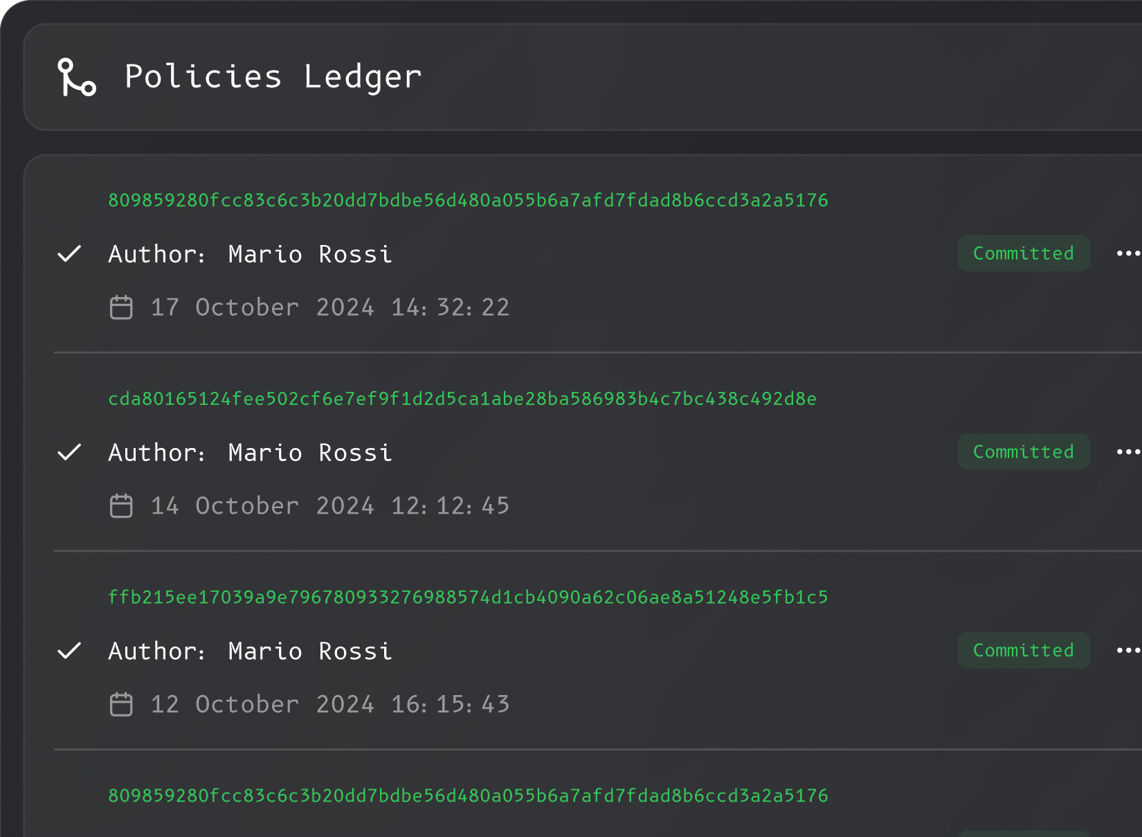 Apply policies and trusted statements as Auth* Models, which are transferable, verifiable, versionable, and immutable.